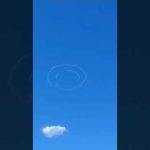 春日部上空にニコちゃんマーク出現！20221223