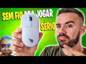 Testei o PANTERA PRO novo mouse SEM FIO do FALLEN - Melhor que G PRO X SUPERLIGHT?