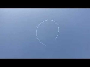 室屋義秀さんニコちゃんマークを大空に描く🤗2022年4月