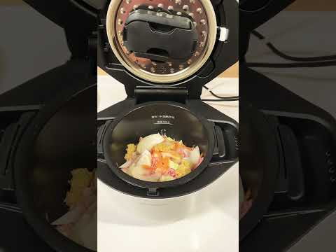 【ホットクック】今日、食材の買い出しに行けなかった方へ／今、冷蔵庫にある食材でできる！健康スープの作り方#Shorts