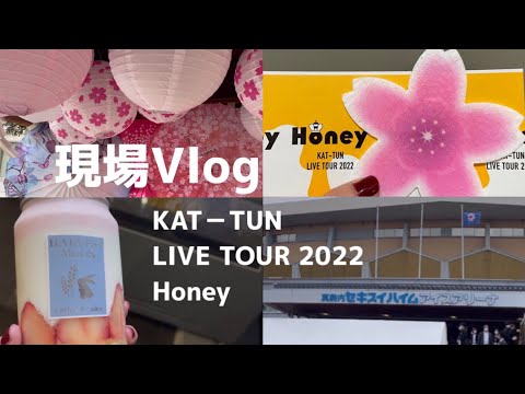 【現場Vlog】KAT‐TUN LIVE TOUR 2022 Honey ￤ 真駒内セキスイハイムアイスアリーナ