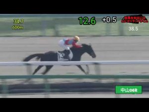 メイクデビュー ラヴェリテ 2022年12月28日 中山 06R 1200ダート 2歳新馬  ラップタイム付き動画