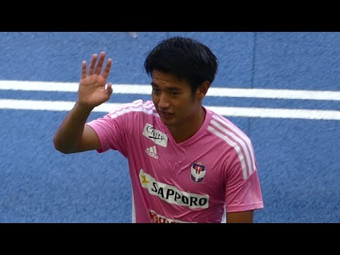 2022.08.15  J2 第31節 栃木SC vs アルビレックス新潟 - 松田詠太郎選手 ウォーミングアップ登場