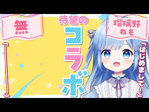 【集団幻覚】初コラボ！「無」と二人でおしゃべりするよ～！！【Vtuber/瑠璃野ねも】