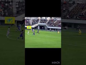 オウイエ・ウィリアム（日体大柏高校 柏レイソル内定）の強烈なシュート　選手権千葉大会決勝 市立船橋戦より #shorts