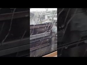 【ショート】台風8号接近により新幹線のぞみ12号徐行運転中 #shorts #japan #shinkansen #Mewzica
