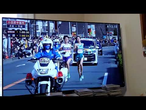 2023年1月2日　箱根駅伝　青山学院、駒澤が優勝争いで第５区へ