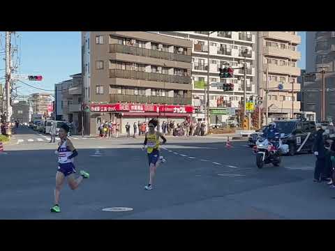 箱根駅伝2023 （鶴見中継所付近）