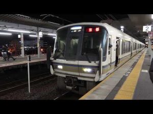 【幕故障】草津線→琵琶湖線直通列車　221系近キトK16編成  京都行き普通　南草津駅発車