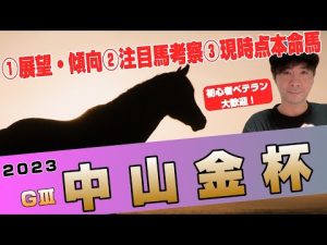 【中山金杯2023】展望考察！新年一発目の重賞！アドマイヤビルゴ、マテンロウレオ、ラーグルフら参戦！【競馬予想】