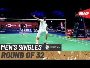 VICTOR Denmark Open 2021 | Loh Kean Yew (SGP) vs Viktor Axelsen (DEN) [2] | Round of 32