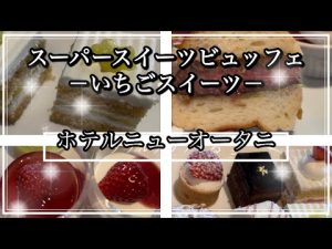【スーパースイーツビュッフェ】《ホテルニューオータニ》に行ってみた！