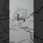 [ダンダダン]10分一発描き　ジジ　＃shorts 　#イラスト