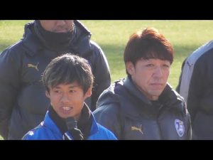 【大分トリニータ】2023年練習見学会下平監督&町田選手始動挨拶