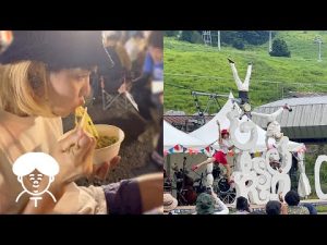 フジロック’22🌈【7/29 - 31・ 8/1】| フェス飯、ドラゴンドラ🐉、群馬飯。