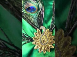 #blousedesigns //peacock feather blouse design