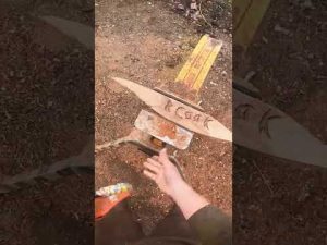 BIG TIMBER - CARVING a FEATHER - NETFLIX & HISTORY CHNL TV SHOW