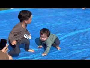 赤ちゃんハイハイレース2