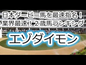 【エゾダイモン】【京都2歳ステークス2022年】日本ダービー馬を最速指名！