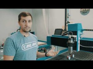 CanCam D and B series CNC router spindle tramming