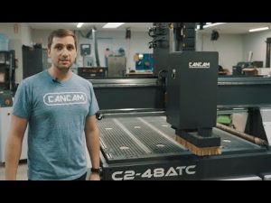 CanCam C2 series CNC router maintenance