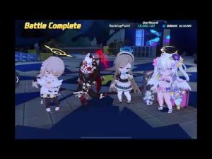 【#ブルアカ】総力戦シロクロINSANE屋内、4凸（シロ3凸＋クロ1凸）編成