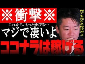 【ホリエモン】この"ココナラ"というサービス。注目した方が良いですよ...特に副業で稼ぎたい方は是非！【サラリーマン 会社員 動画編集 退職 クラウドワークス 切り抜き】