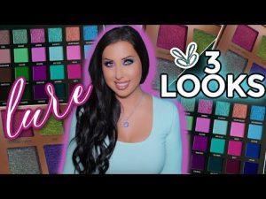 BLEND BUNNY COSMETICS LURE & TROVE PALETTE | SWATCHES & 3 LOOKS