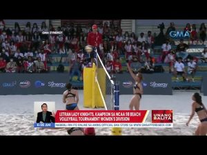 Letran Lady Knights, kampeon sa NCAA 98 Beach Volleyball Tournament Women's Division | UB