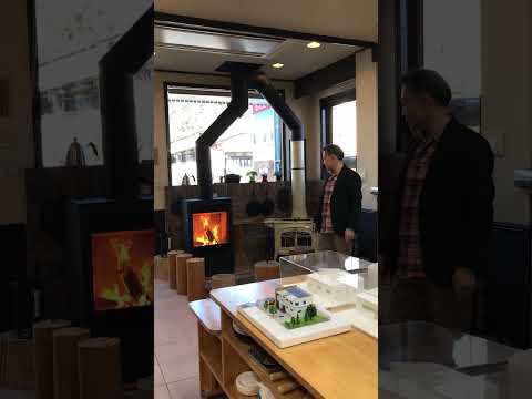 太田市 注文住宅 薪ストーブ あったかいよ #shorts