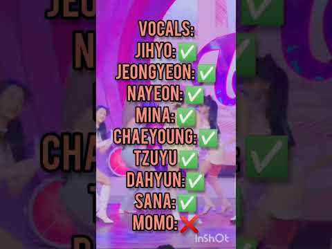 ranking twice as all rounders #kpop #fyp #shorts #twice #jyp