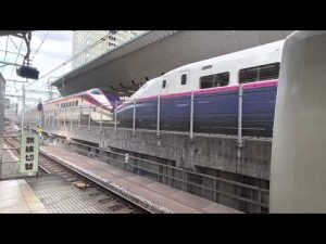 （今年で引退！）E3系山形・新庄行き＋E2系仙台行き　発車シーン