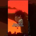 Mi anime de deportes favorito, Hajime no Ippo, ya está en Netflix. #anime #shorts
