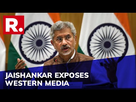 S Jaishankar Calls Out Western Media's Hypocrisy; 'These Adjectives Are Only For Us'