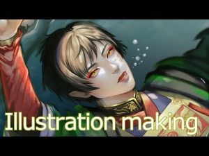 オフィーリア:イラスト:メイキング