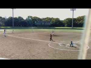 【22号】奈良教育大学　長谷剛志選手　左ポール直撃弾　　2022.10.23     (一城クラブ戦)