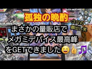 【孤独の晩酌】まさかの量販店でコトブキヤメガミデバイスの最高峰をGET🎵