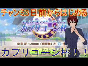 【ウマ娘 】チャンミ3日まえから育成始めてプラチナを目指すウマ娘配信【初見さん歓迎】