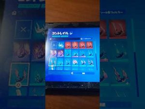 スキン・バッグ・ツルハシ・グライダー・コントレイル・エモート紹介