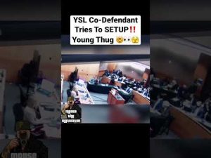 YSL Co-Defendant Tries To SETUP YoungThug #shorts #viral #youngthug #ysl #gunna #rap #trap #rico