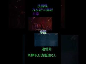 #shorts 乃木坂×欅坂決勝 #櫻坂46 #欅坂46 #乃木坂46