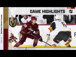 Golden Knights @ Coyotes 1/22 | NHL Highlights 2023