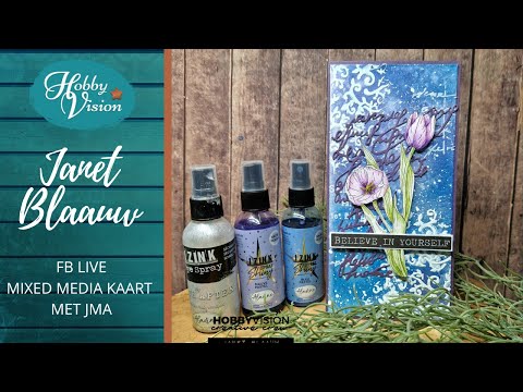 FBLive - MIXED MEDIA KAART MET JMA