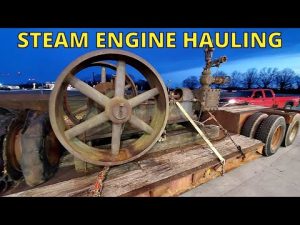Jonathan W 's Steam Engine And Delray JYD 's Lowboy Hauling - Road Trip To South Carolina
