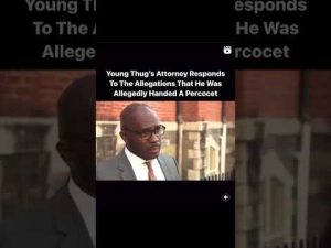 YoungThug Lawyer Responds To Allegations #shorts #viral #youngthug #ysl #atl #trap #gunna #rico