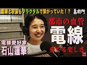都市の血管を愛でる楽しさ-電線と宇宙もフラクタルで繋がっていた-【電線愛好家 石山蓮華】嘉衛門 presents The Road～Extended Edition〜