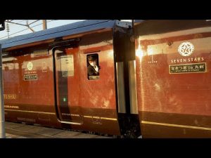 [JR九州]2023年1月22日(日)1泊2日コース　ななつ星in九州✨　運転士さん、車掌さん手振り👋