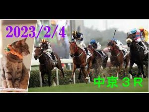 2023/2/4　中京３レース　枠順確定